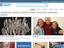 Tablet Screenshot of hultsfred.se